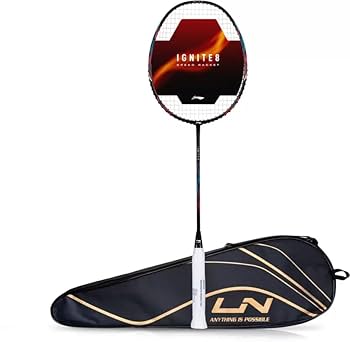 Amazon | Li-Ning Ignite 8 バドミントンラケット 5U G6 77